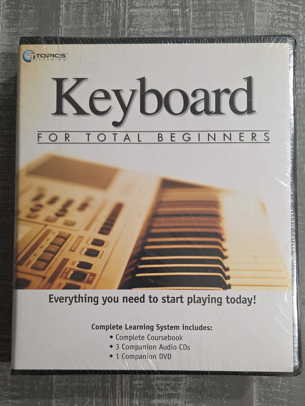 Keyboard for Total Beginners, Complete Learning System, Audio CDs DVD & Workbook